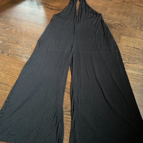 Unbranded Black Roomy BOHO style Jumpsuit size Large/xlarge - Picture 3 of 5